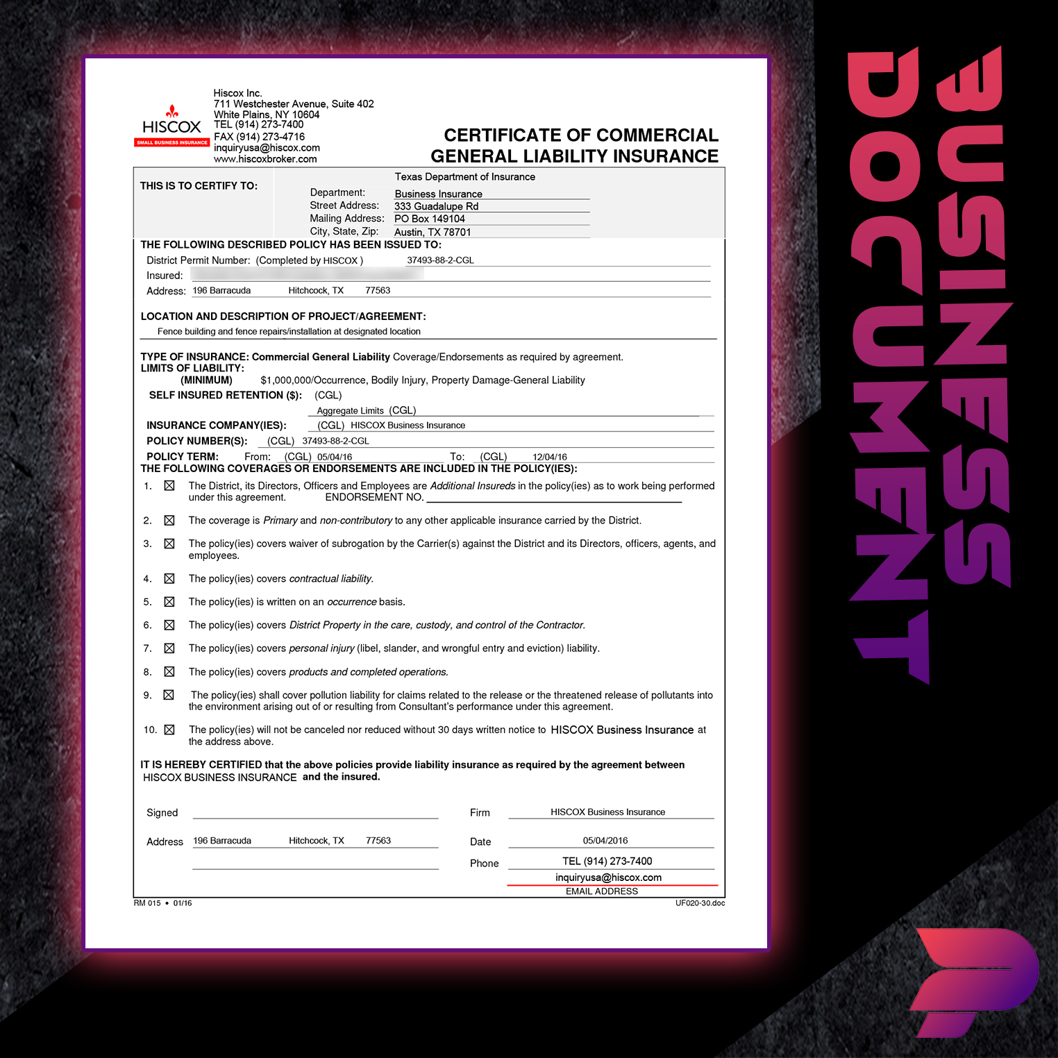 Business Document