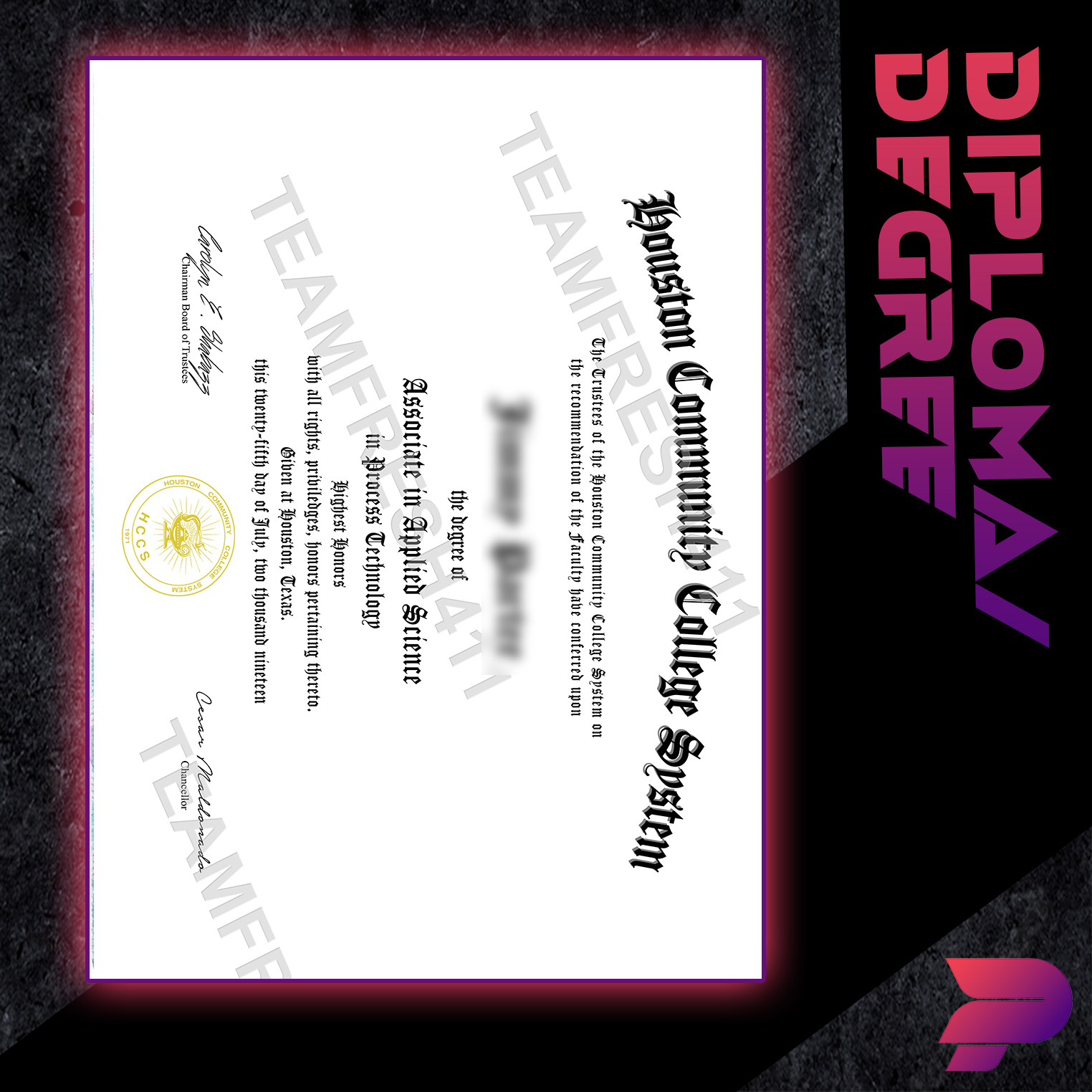 Diploma/Degree