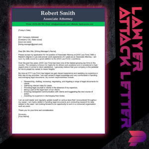 Lawyer Attack Letter