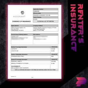 Renter's Insurance