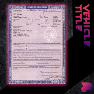 Vehicle Title
