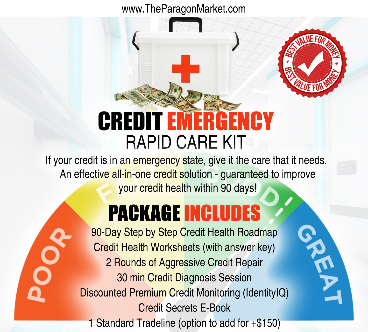 Credit Emergency Rapid Care Kit